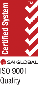 ISO 9001 certified system logo